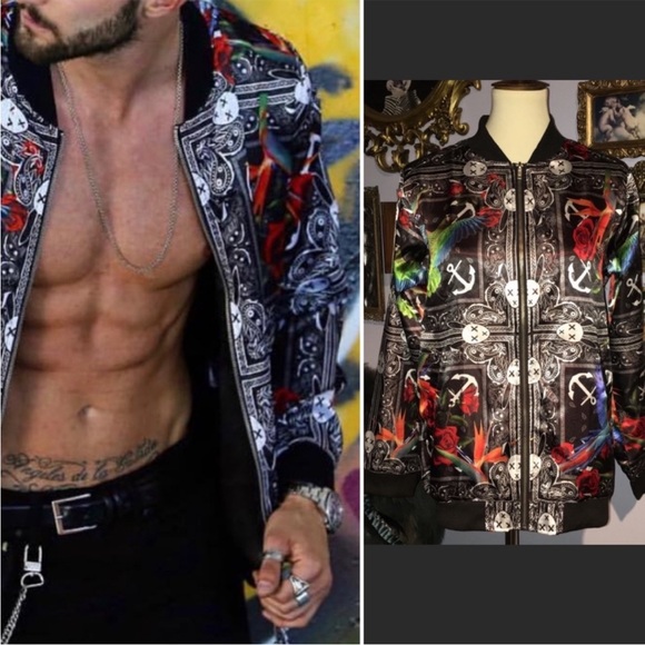 Mister Triple X Bomber Jacket Erik Rosete Small - Picture 1 of 16